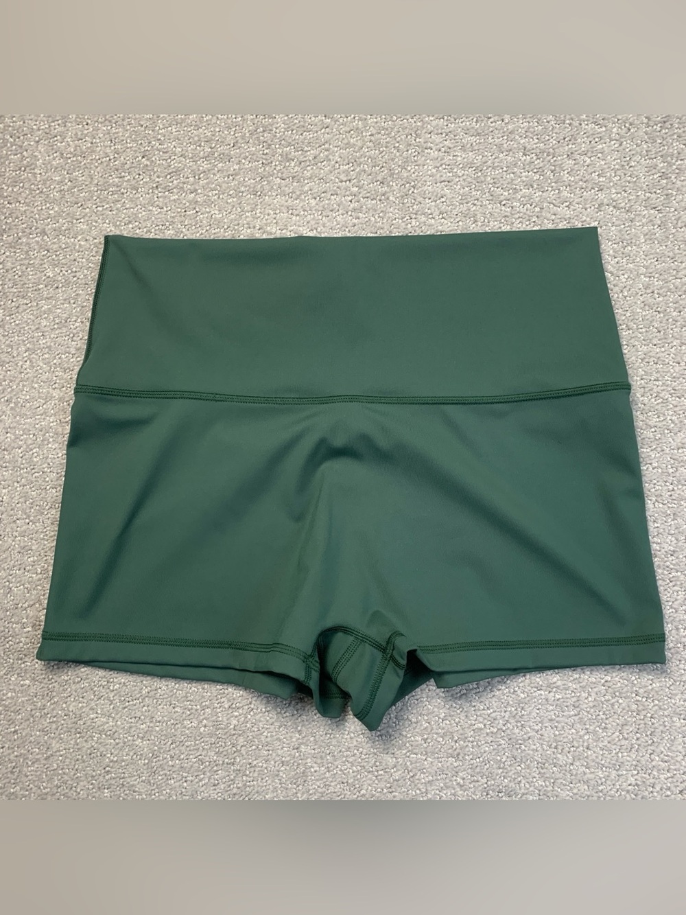 OFFLINE by Aerie Goals Athletic High-Rise Super Shortie Green Bike Shorts XL